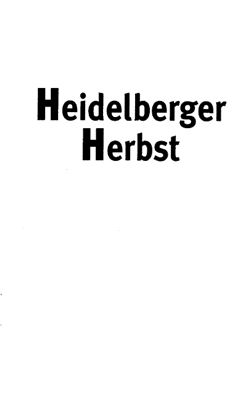 Voigt R. Heidelberger Herbst (A2)