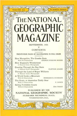 National Geographic Magazine 1931 №09
