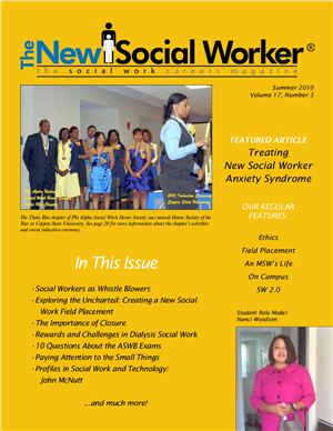 The New Social Worker 2010 Vol.17 №03
