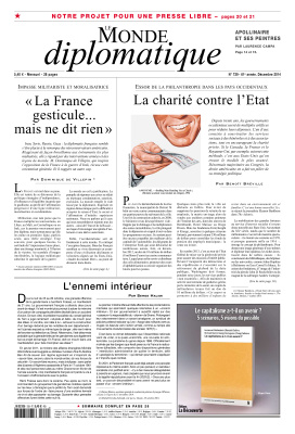 Le Monde diplomatique 2014 Décembre №729
