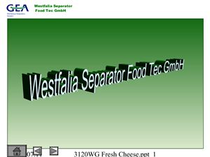 Сепараторы и процессные линии для производства творога (от Westfalia Separator)