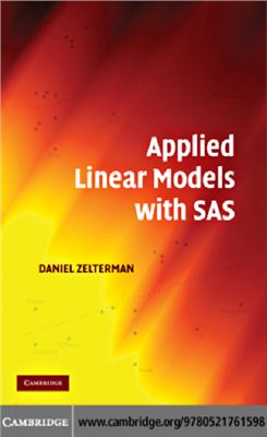 Zelterman D. Applied Linear Models with SAS