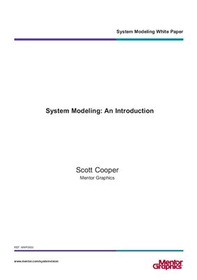 Cooper S. System Modeling: An Introduction