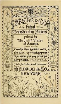 Briggs & Co. Kate Greenaway. Briggs' patent transferring designs