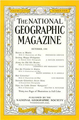 National Geographic Magazine 1940 №10