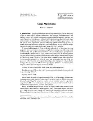 Algorithmica 2004 №38