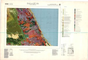 Geological map of Egypt, G-36-D (Gebel Hamata) масштаб: 1: 500000
