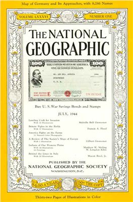 National Geographic Magazine 1944 №07
