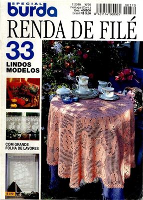 Burda Special 1996 (Portugal) - Renda de File