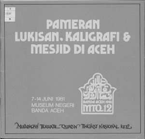 Hasan Basry M. (ed.) Pameran Lukisan, Kaligrafi & Mesjid di Aceh