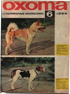 Охота и охотничье хозяйство 1966 №06 июнь