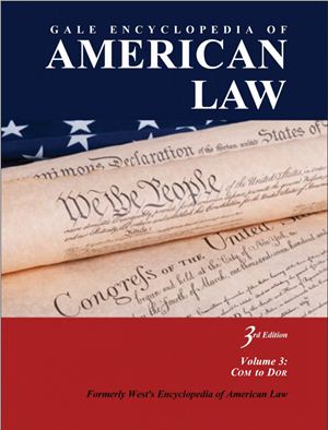Batten D. (project editor) Gale Encyclopedia of American Law. Volume 3