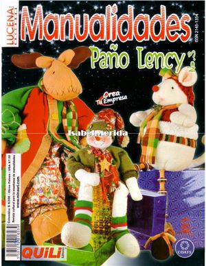 Paño Lency №03 Manualidades. Мягкие игрушки к Новому Году