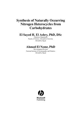 El Ashry E.S.H., El Nemr A.- Synthesis of naturally occurring nitrogen heterocycles from carbohydrates