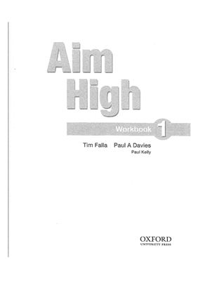 Oxford University Press ed. Aim High Level 1: A New Secondary Course