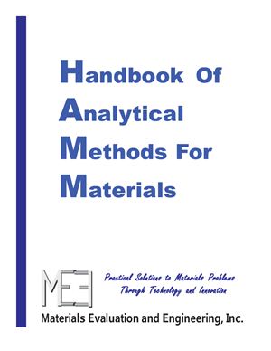 Hanke Larry D. Handbook of Analytical Methods for Materials