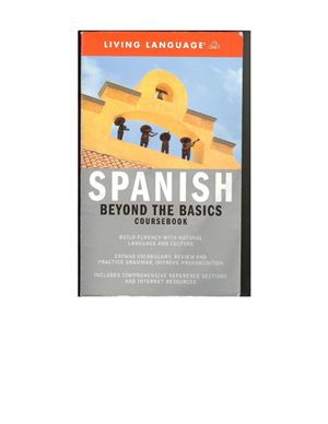 Living Language. Spanish - Beyond The Basics