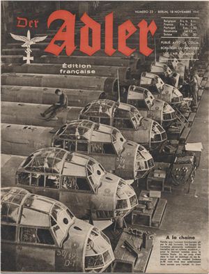 Der Adler 1941 №23 (фр.)
