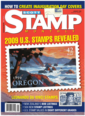Scott Stamp Monthly 2009 №01