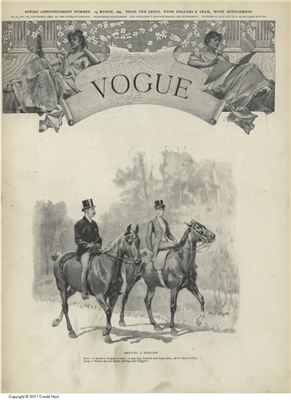 Vogue 1893 №15 (USA) от 25.03.1893