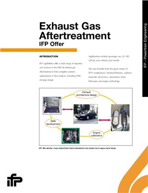 IFP offer. Exhaust gas aftertreatment