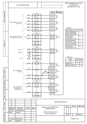 НПП Экра. Схема электрическая принципиальная шкафов ШЭ2607 016, ШЭ2607 016016