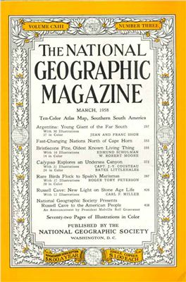 National Geographic Magazine 1958 №03