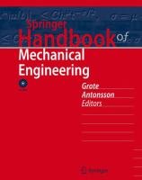 Grote Karl-Heinrich, Antonsson E.K. Springer Handbook of Mechanical Engineering. Part 1