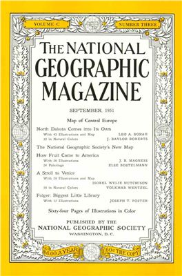 National Geographic Magazine 1951 №09