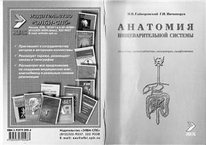 Гайворонский И.В., Ничипорук Г.И. Анатомия пищеварительной системы