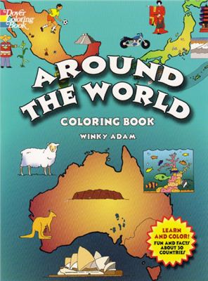 Winky Adam. Around the World. Coloring Book