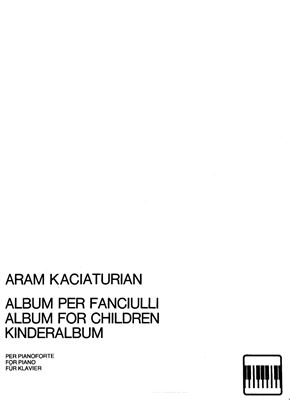 Хачатурян А. Детский альбом. Album for children