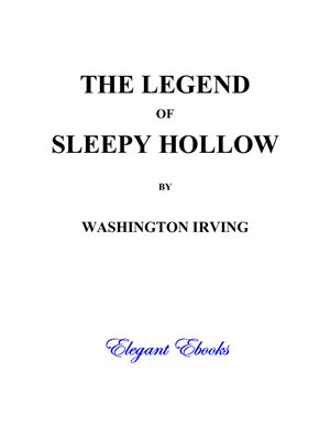 Irving Washington. The Legend of Sleepy Hollow