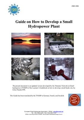 Guide on How to Develop a Small Hydropower Plant. Part 1