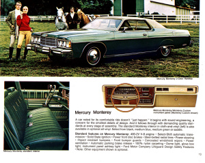 Lincoln - Mercury 1974