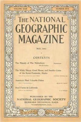 National Geographic Magazine 1912 №05