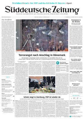 Süddeutsche Zeitung 2015 №38 Februar 16