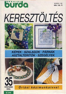 Burda Special 1993 №01 (Hungary). Keresztöltés