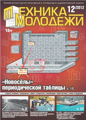 Техника - молодежи 2012 №12 (951) декабрь