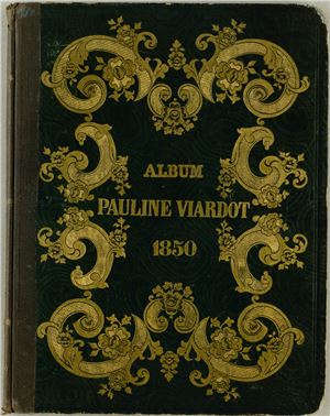 Viardot Pauline. Album de Chant pour 1850. 10 Mélodies par Pauline Viardot/Романсы Полины Виардо