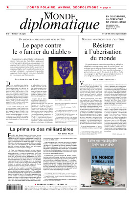 Le Monde diplomatique 2015 Septembre №738