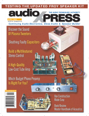 AudioXpress 2003 №04 Vol.34