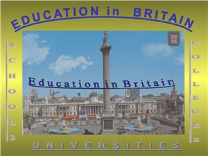 Education in Britain