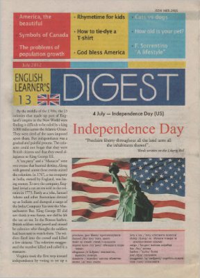English Learner's Digest 2012 №13