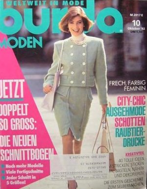 Burda Moden 1992 №10 октябрь