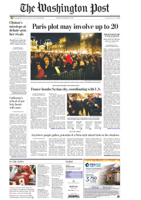 The Washington Post 2015 №346 November 16