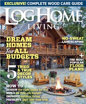 Log Home Living 2014 №09