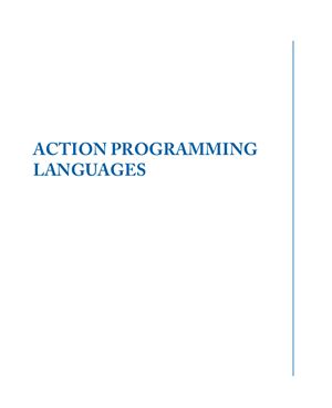 Thielscher M. Action Programming Languages