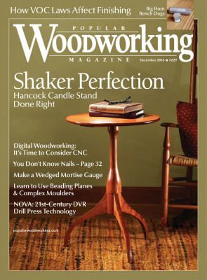 Popular Woodworking 2016 №229 December