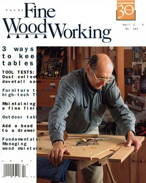 Fine Woodworking 2006 №183 April